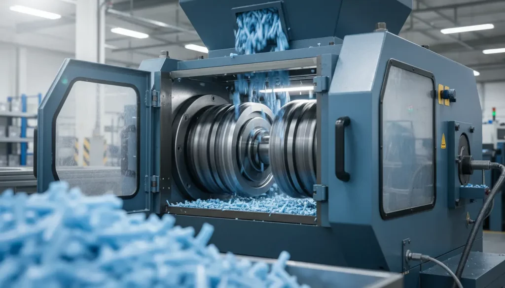 Impacto do tipo de faca na moagem de materiais sujos ou abrasivos — Rone Moinhos